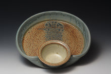 Load image into Gallery viewer, Stoneware Chip and Dip Server.