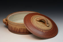 Load image into Gallery viewer, Handmade Stoneware Casserole. Functional Pottery