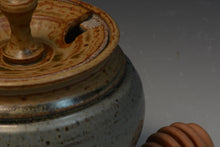 Load image into Gallery viewer, Handmade Stoneware Honey Pot.