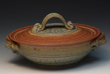Load image into Gallery viewer, Handmade Stoneware Casserole.