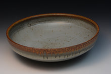 Load image into Gallery viewer, Handmade Stoneware Serving Bowl.