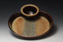 Load image into Gallery viewer, Stoneware Chip and Dip Server.