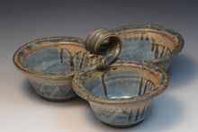 Load image into Gallery viewer, Condiment Server. Three Bowl.