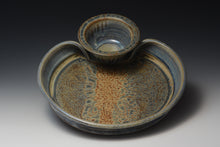 Load image into Gallery viewer, Stoneware Chip and Dip Server.