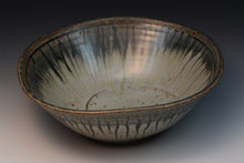 Load image into Gallery viewer, Wheel Thrown and Altered Stoneware Serving Bowl