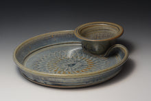 Load image into Gallery viewer, Stoneware Chip and Dip Server.