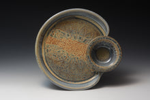 Load image into Gallery viewer, Stoneware Chip and Dip Server.