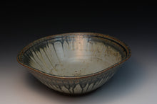 Load image into Gallery viewer, Wheel Thrown and Altered Stoneware Serving Bowl